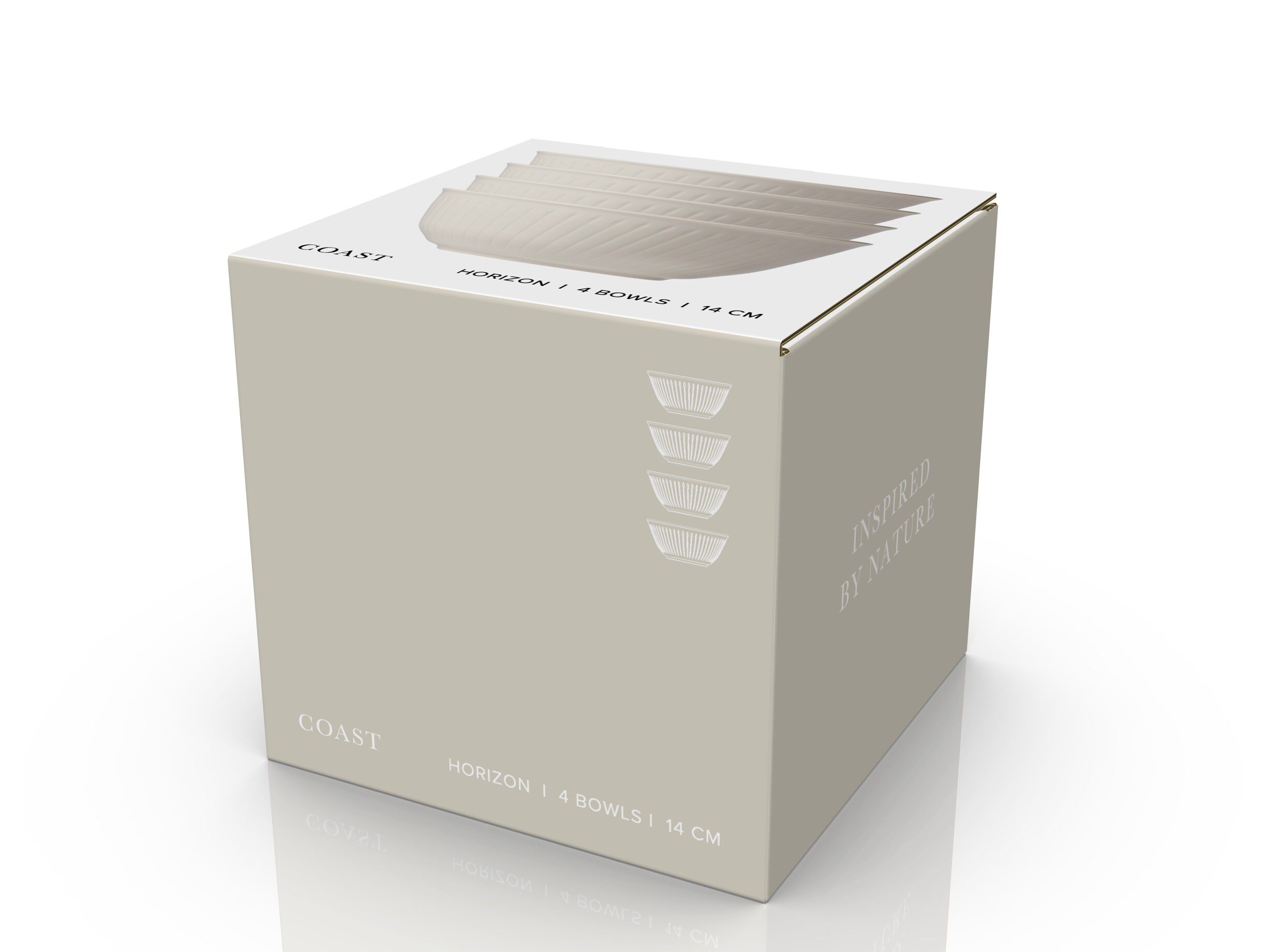 Sk&aring;l Horizon 14 cm 4 st Cloud