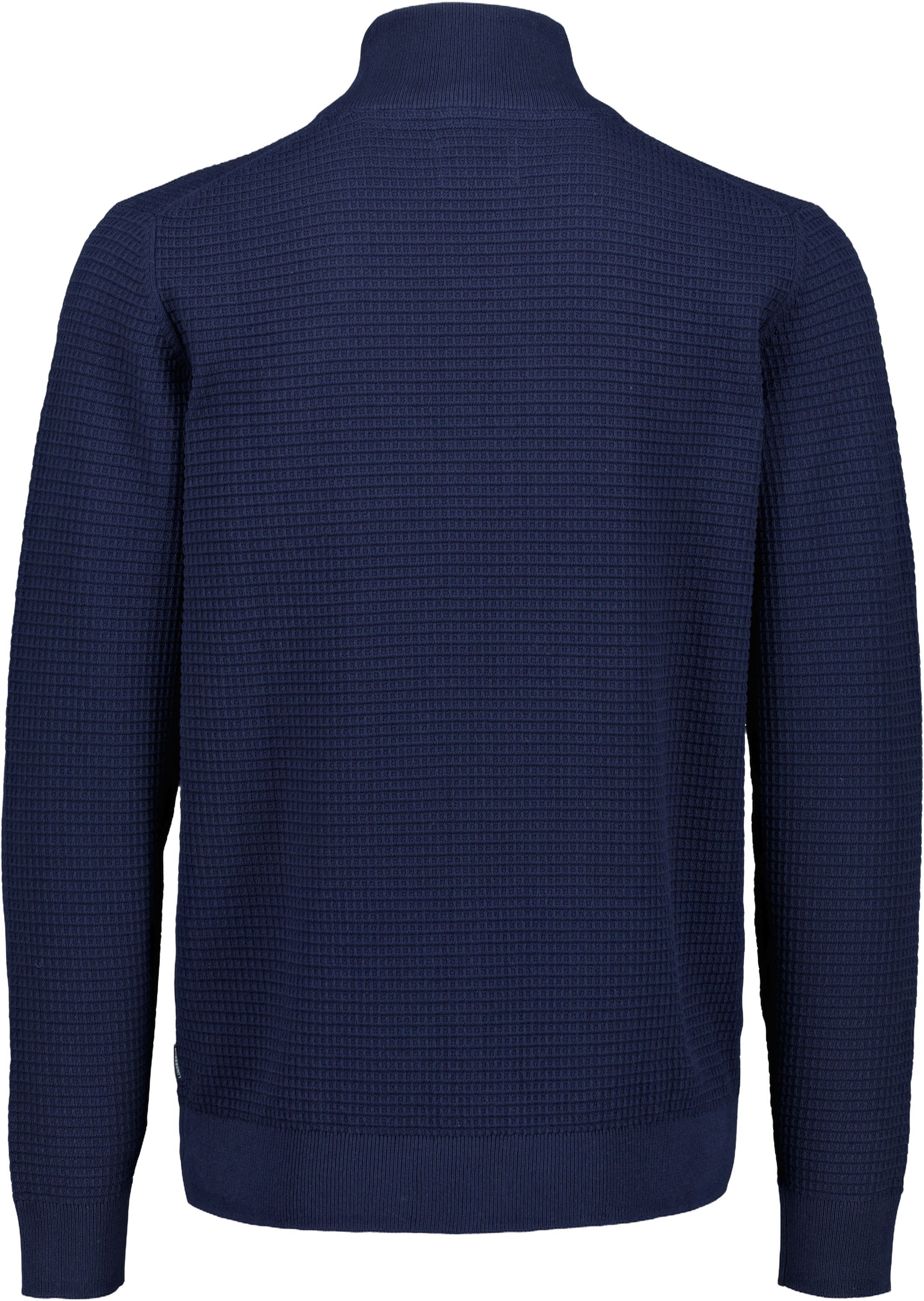 Knitted zip cardigan