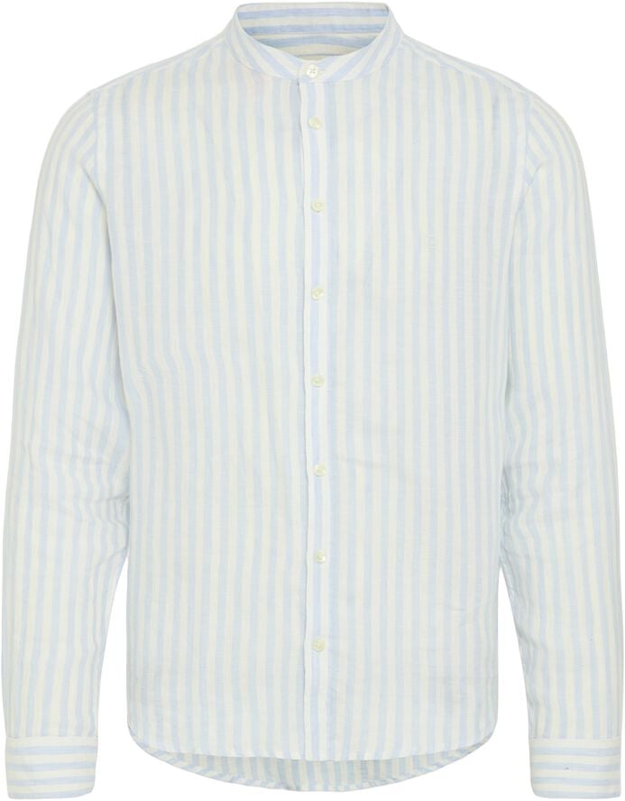CFANTON LS CC linen striped shirt