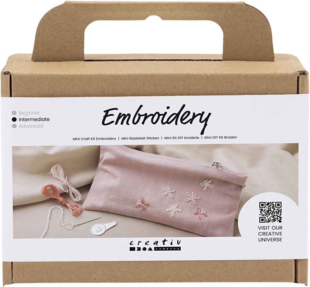 Mini DIY Kit Broderi, Clutch