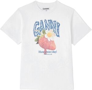 Basic Cotton Jersey Strawberry