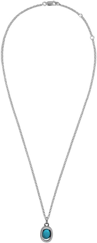 Icon Link Turquoise Necklace