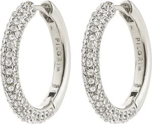 TATUM large hoops silver-plated