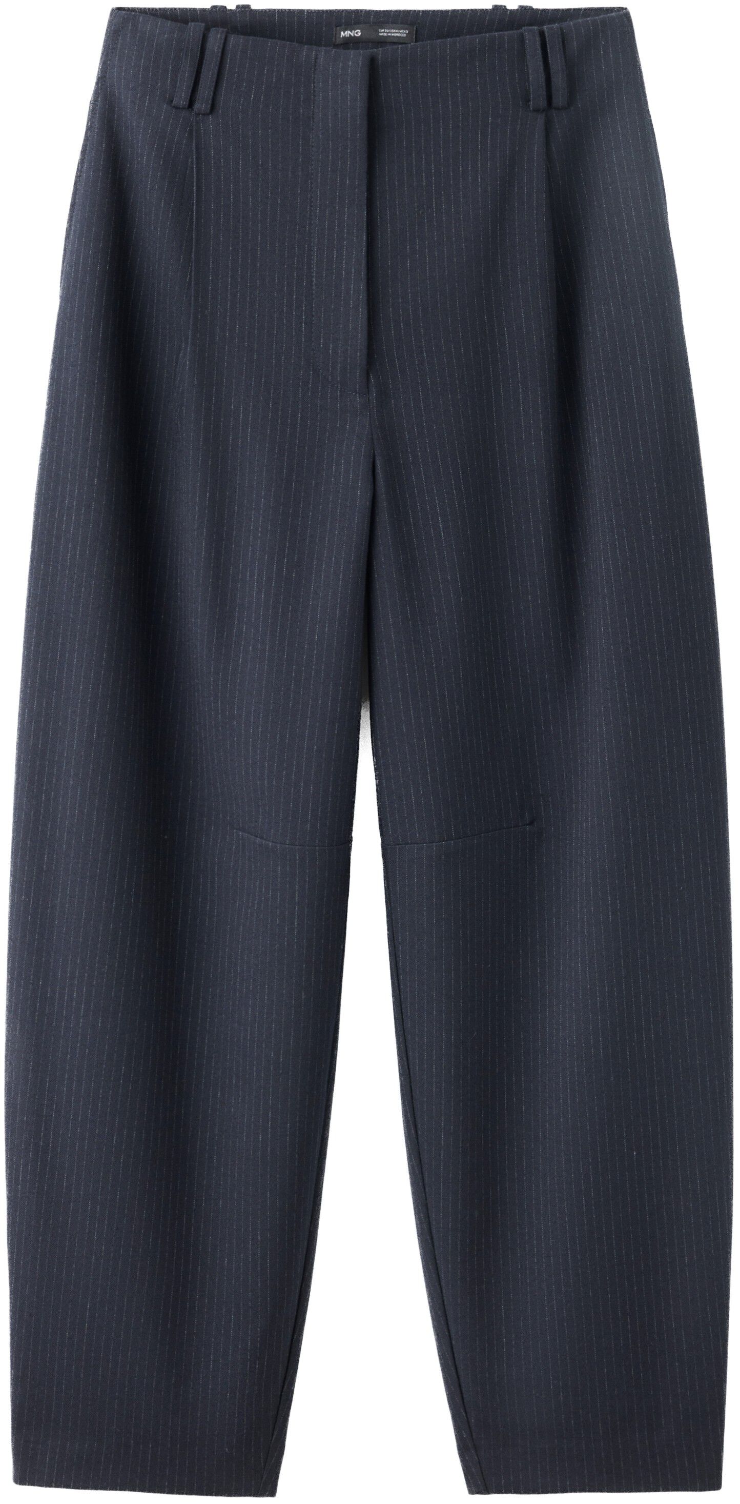 High-waisted balloon trousers