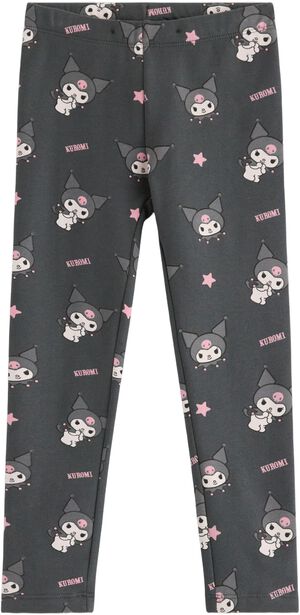 Leggings i mjuk bomullstrikå med bo