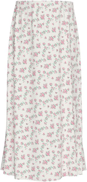 PCNYA HW LONG SLIT SKIRT WVN BC