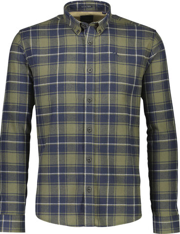 Brushed checked shirt L/S