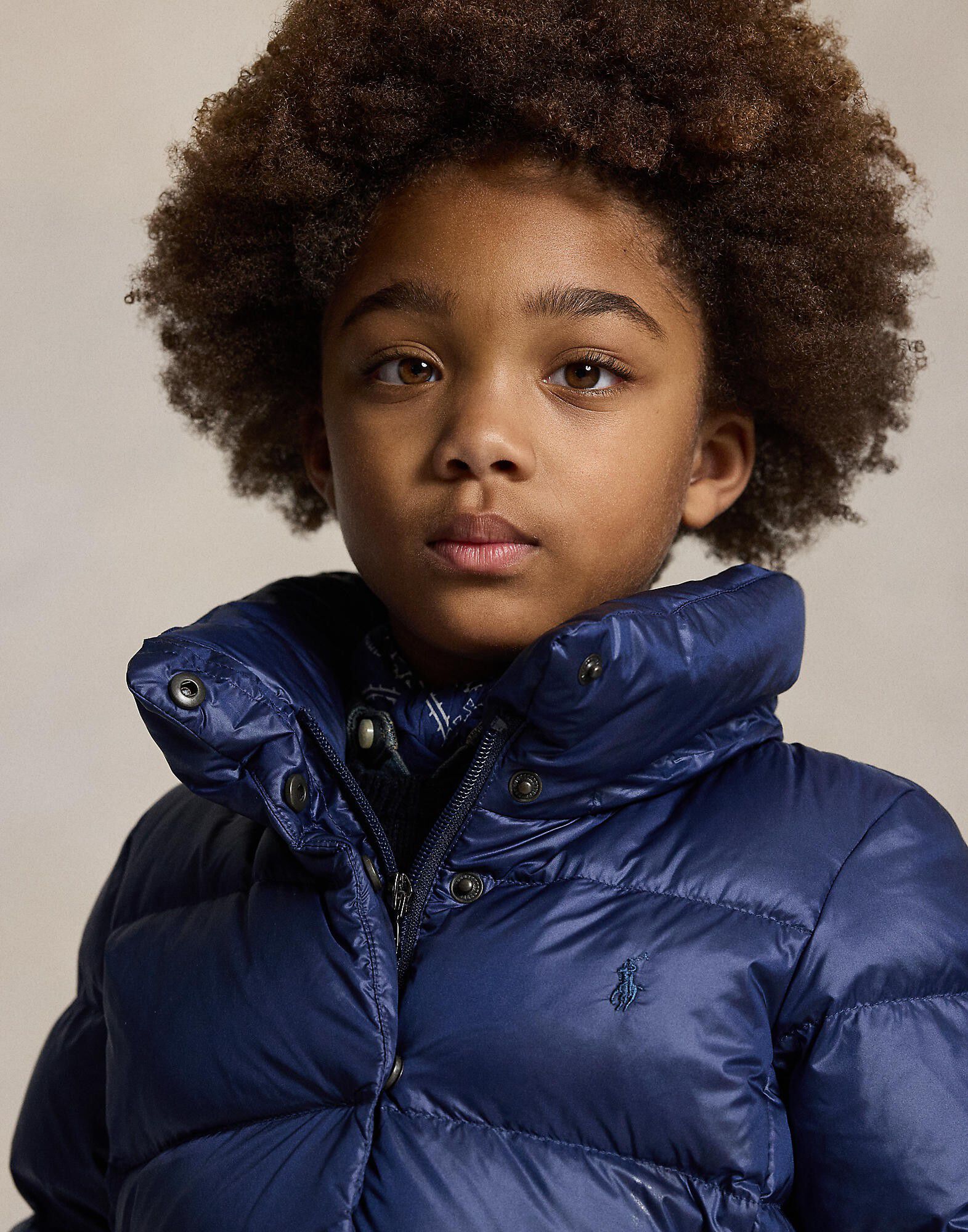 Down Hooded Long Jacket