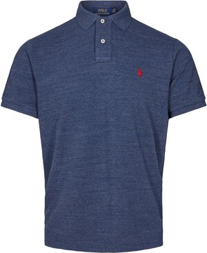 Custom Slim Fit Mesh Polo Shirt