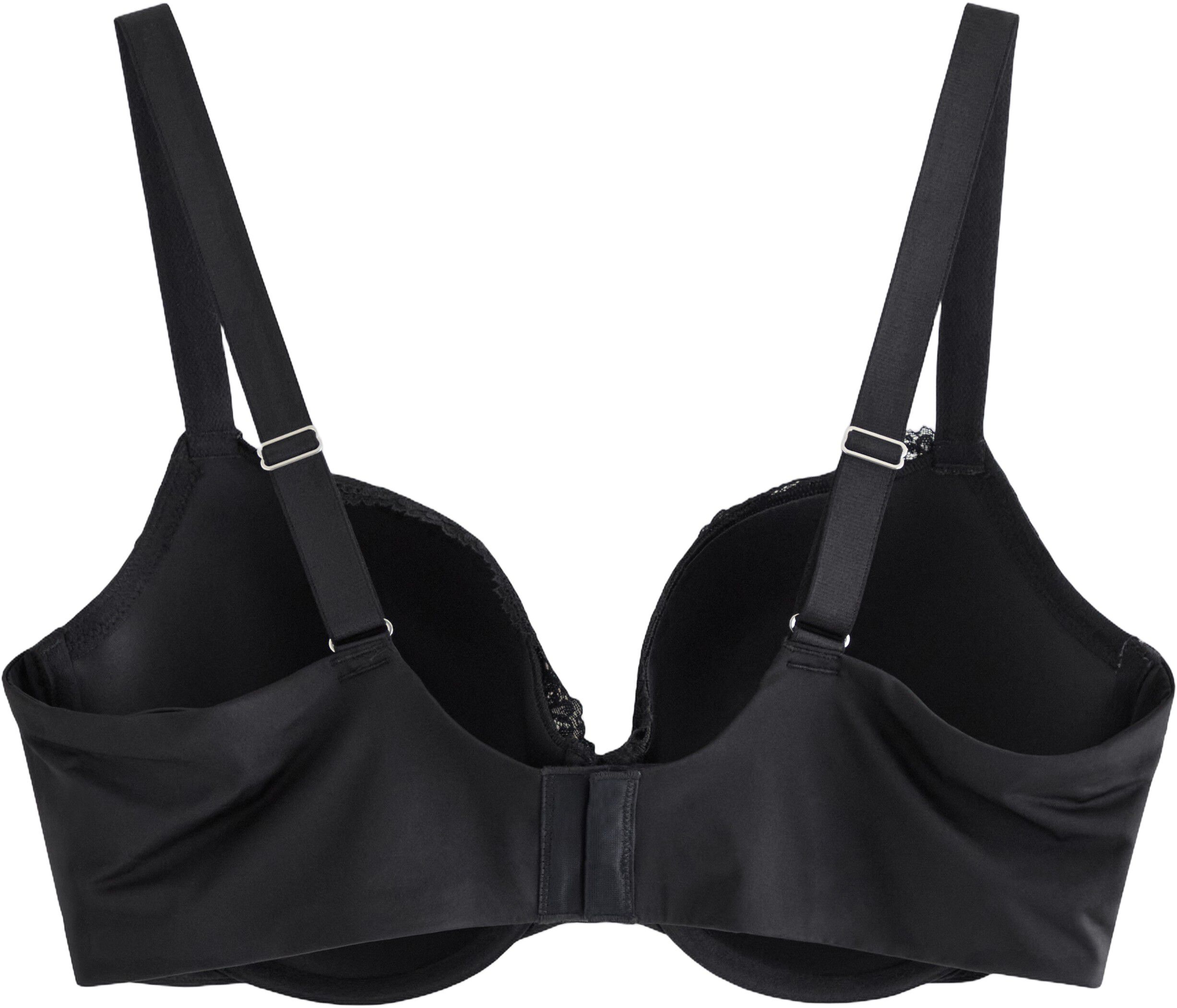 En bekv&auml;m balconette-bh med fin spe