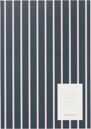 Vita Notebook - Large, Blue & Pink