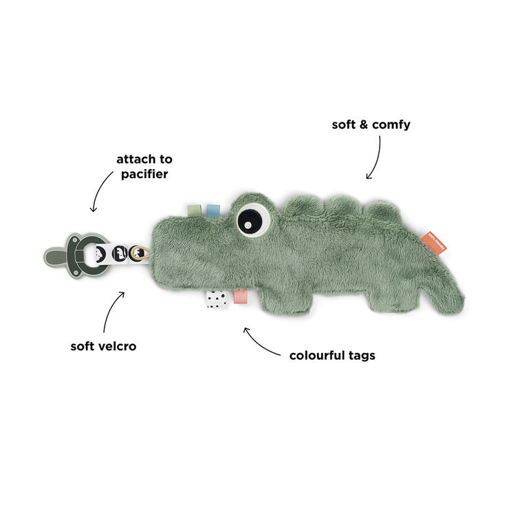 Nusseklud Croco Grøn