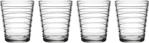 Aino Aalto 22cl glas - klar 4stk