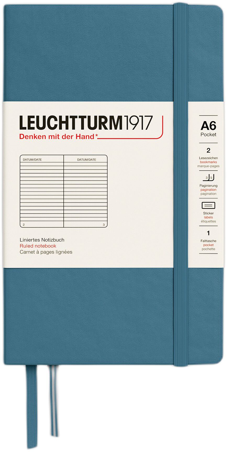 LT1917 Notebook hardcover linjeret 185s