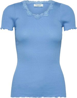 RWBeatha SS Regular O-neck Lace T-shirt