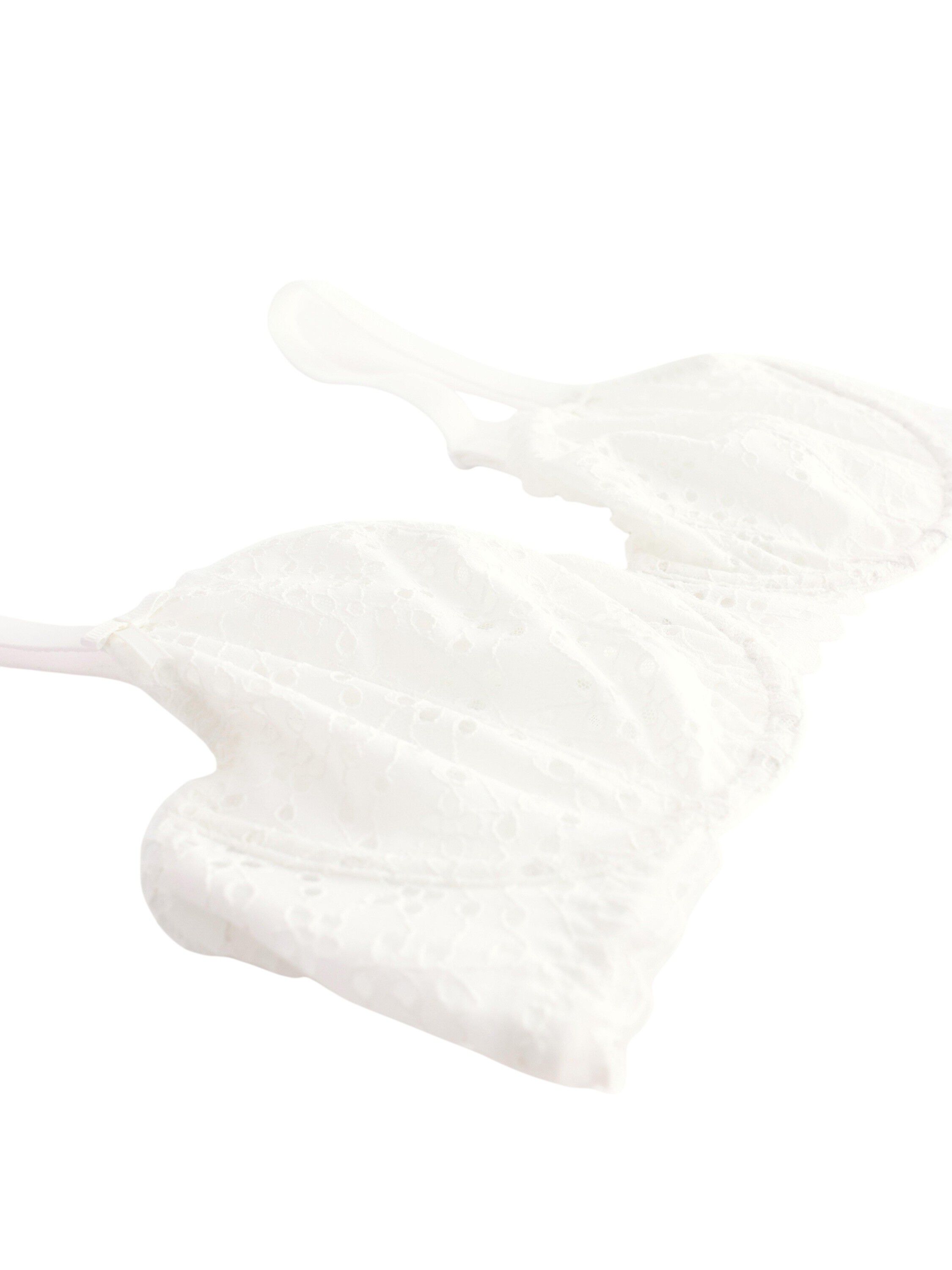 Skilla ovadderat bh med broderi