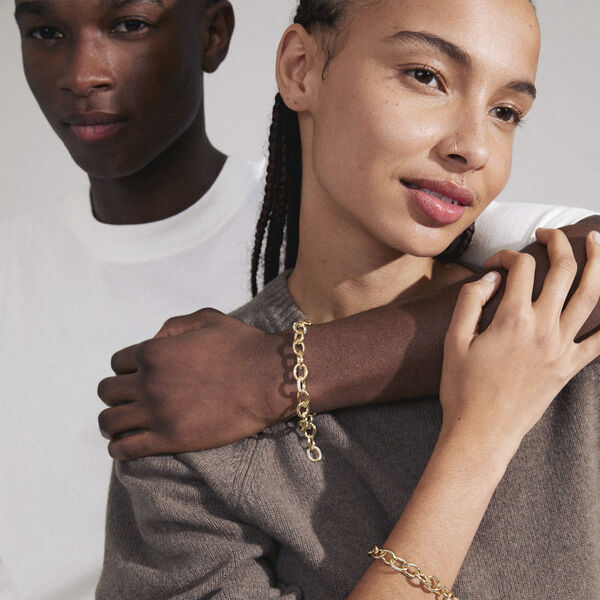 AMIRI recycled bracelet gold-plated