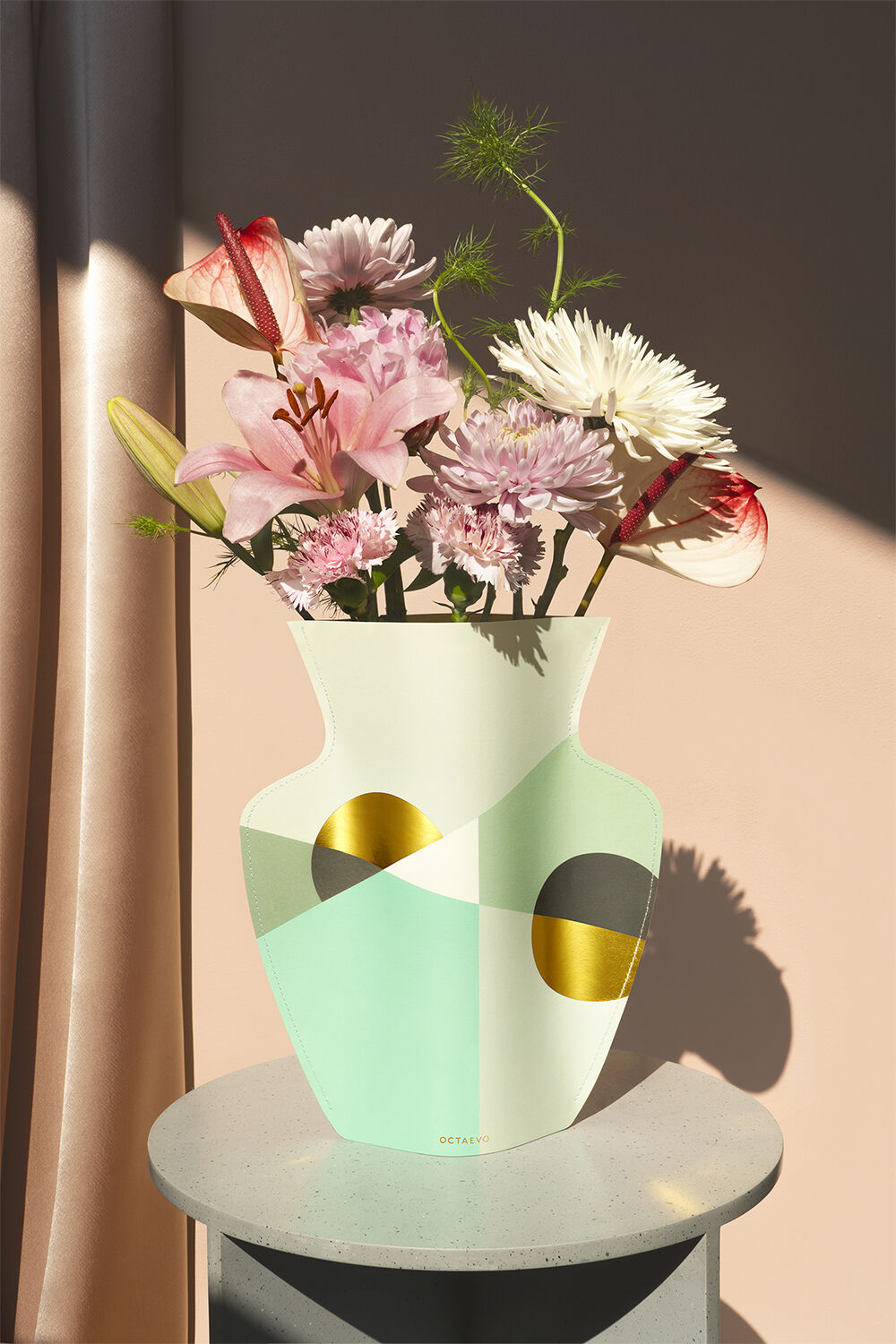 PAPER VASE SIENA MINT