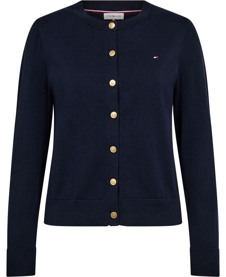 CO JERSEY FINE GG C-NK LS CARDI