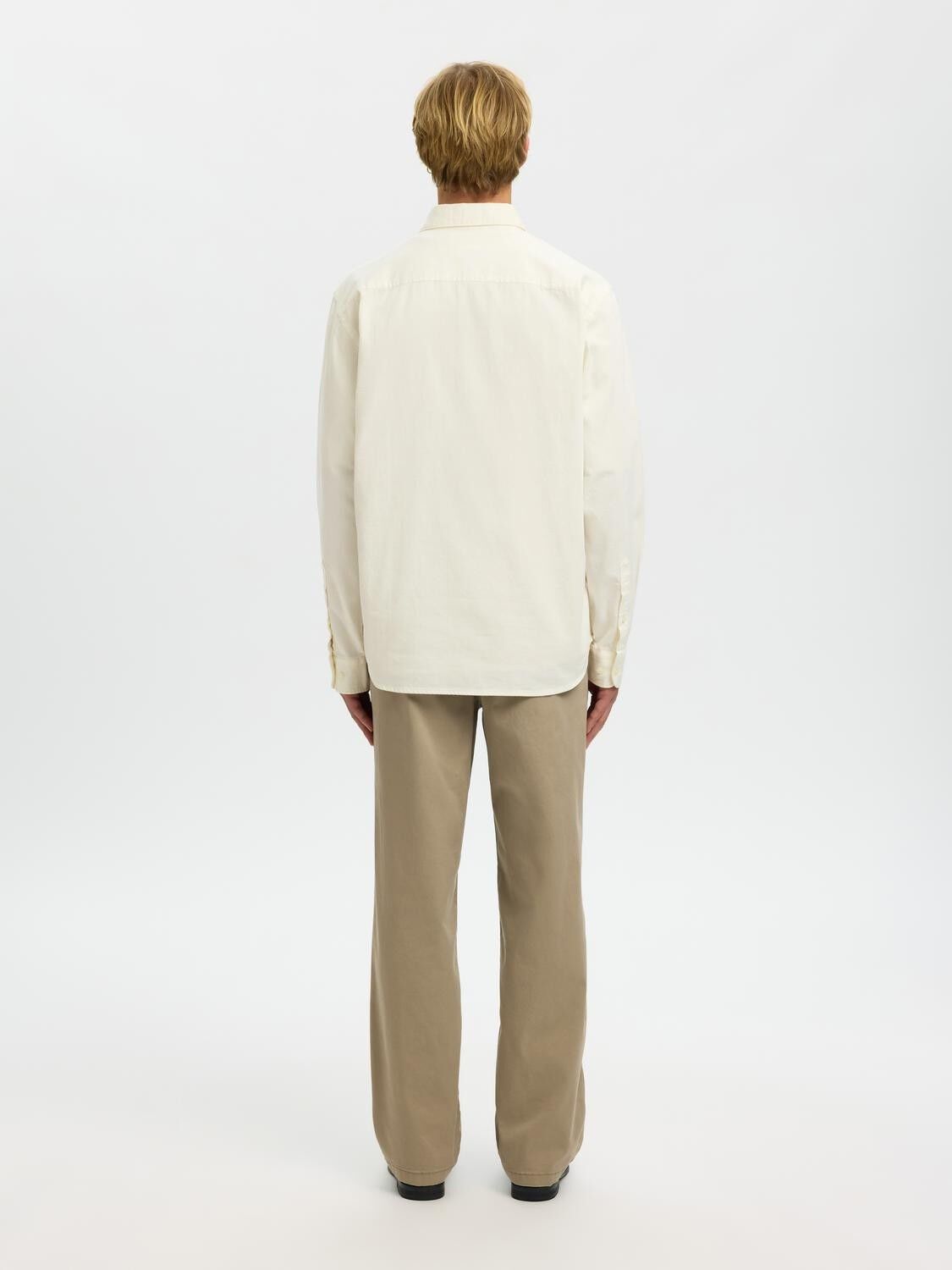 Slmregclaus Carlo Denim Ls Shirt Noos