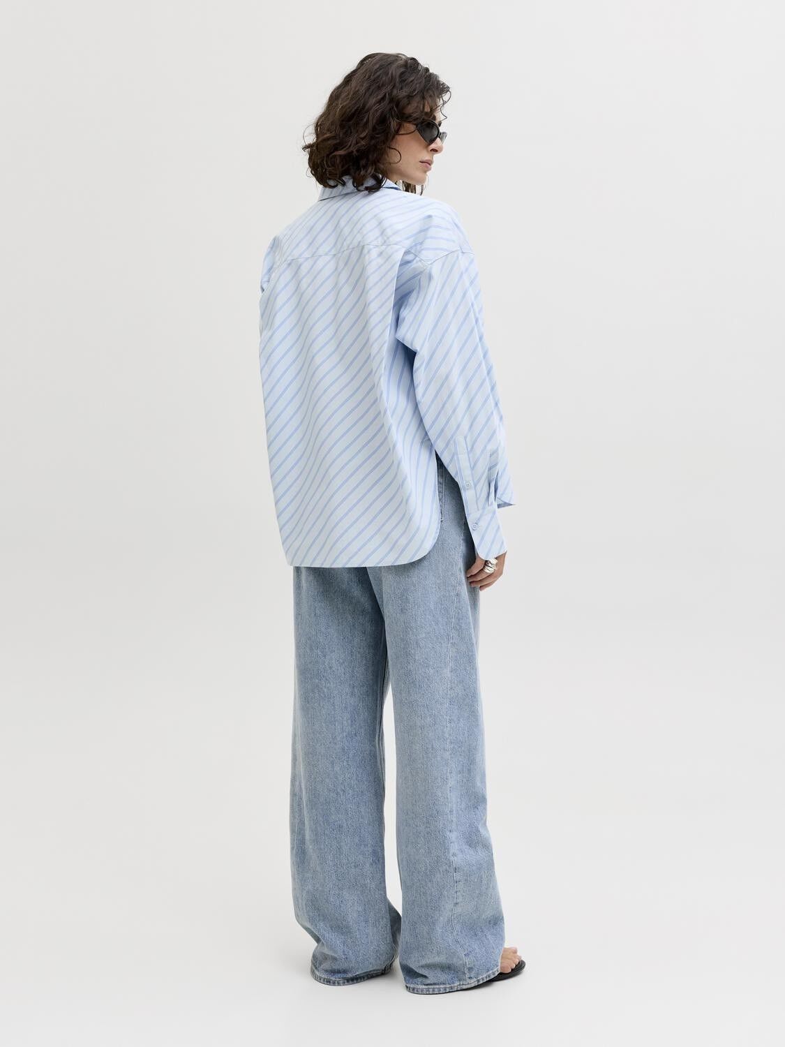 JXJAMIE LS RELAXED POPLIN SHIRT WVN