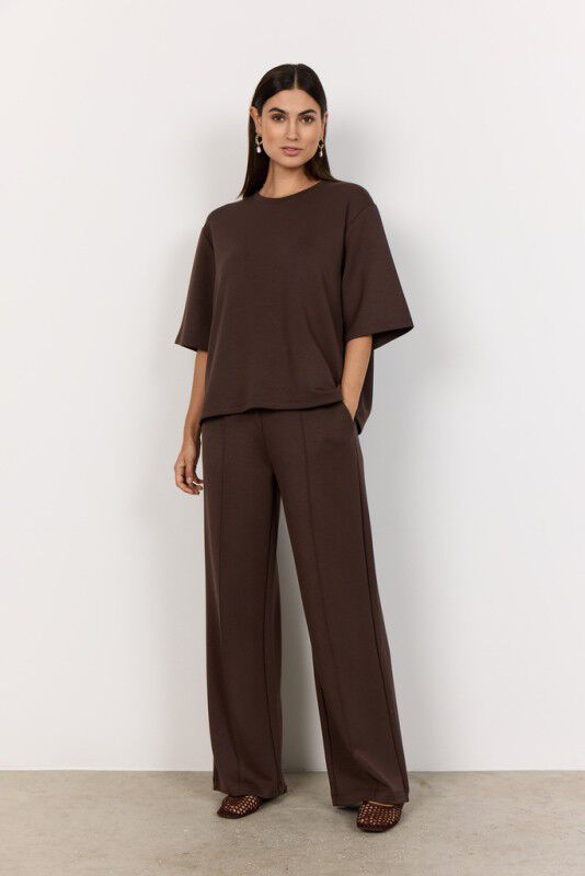 SC-BANU 231 T-shirt M&oslash;rk brun