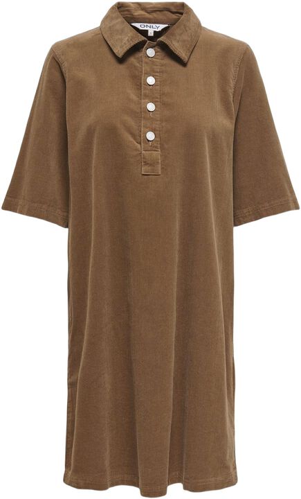 ONLGRY-NESSA S/S CORD DRESS PNT