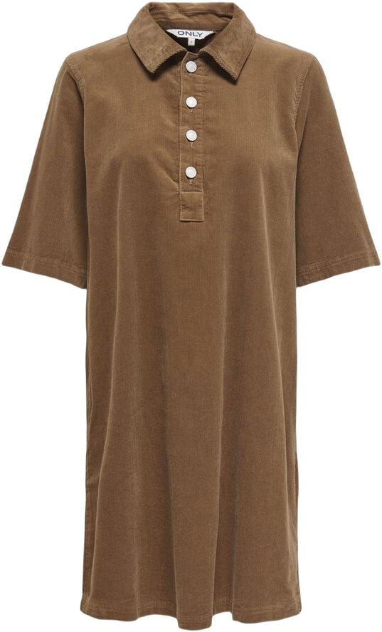 ONLGRY-NESSA S/S CORD DRESS PNT