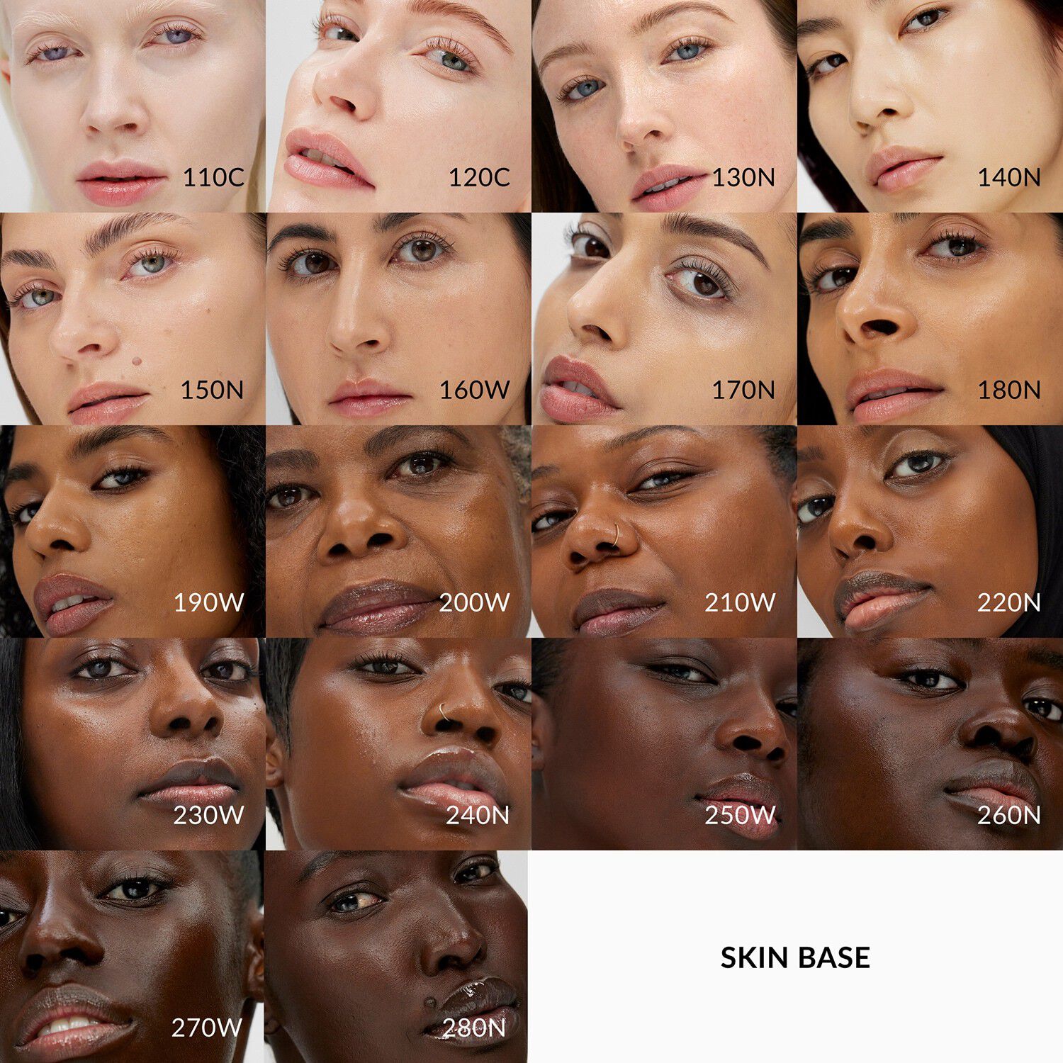 Skin Base - &Aring;terfuktande, l&auml;tt tonad gel med byggbar t&auml;ckning