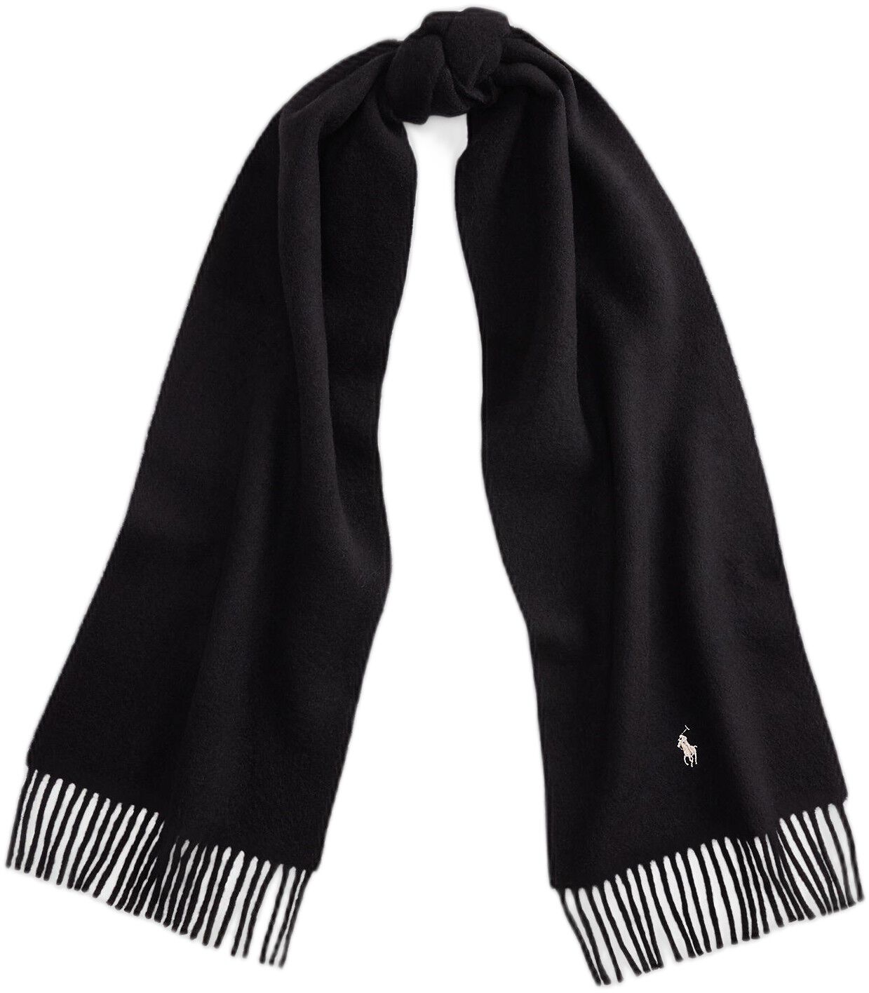 WOOL BLEND-SOLID WOOL SCARF