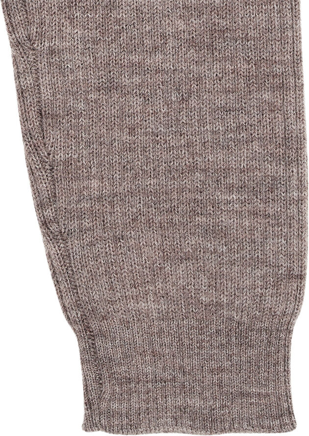 MERINO CLASSIC RIB LEGGINGS W. DRAW