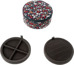 Jewelry box round mw Liberty Petal & Daisy 2pcs