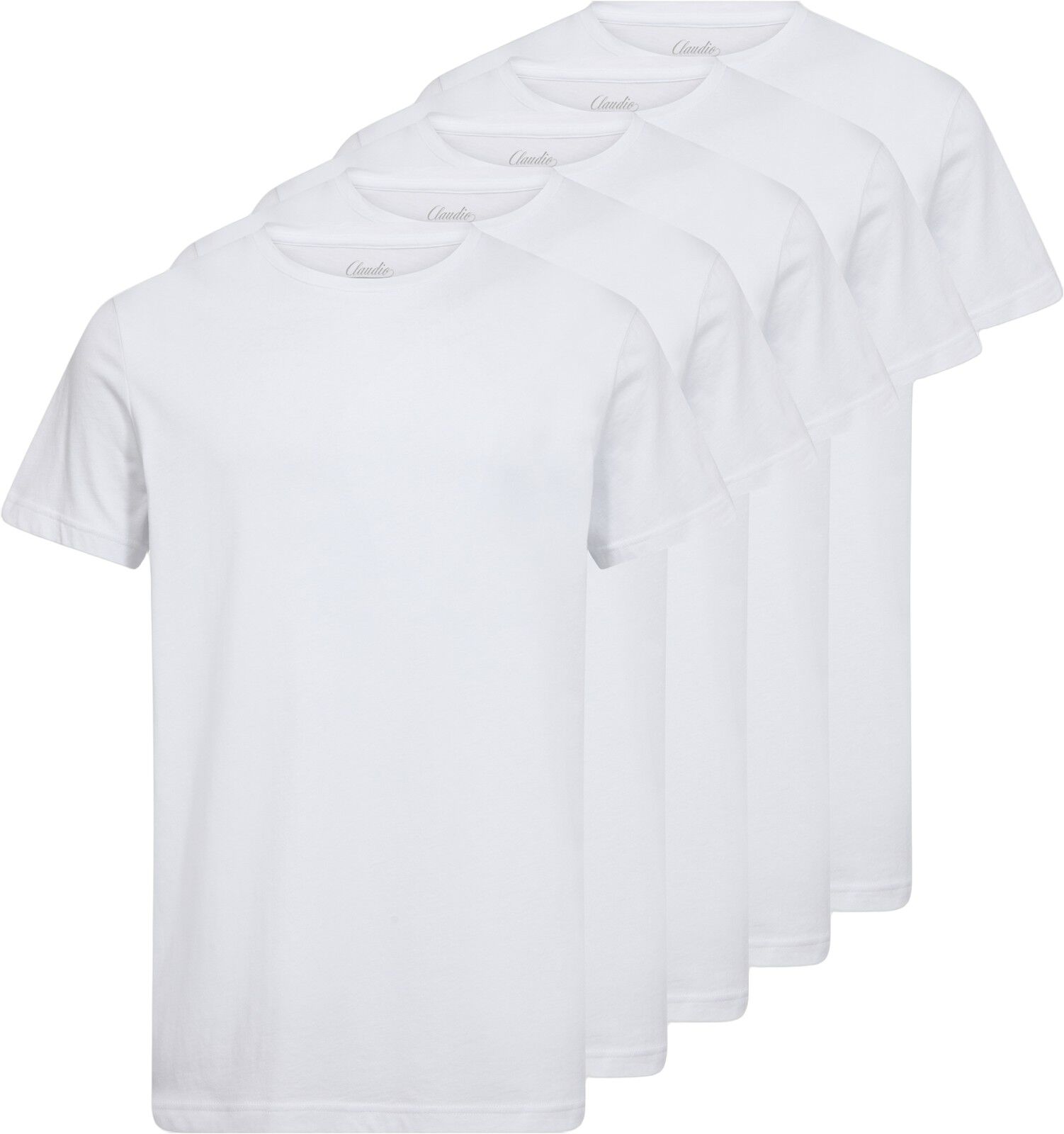 Claudio 5-pack t-shirt cotton
