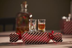 Holmegaard Christmas Juledramglas 2025 3 cl multi 2 stk.