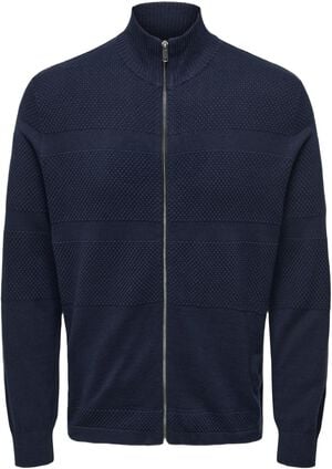 ONSMALIK REG 12 PIN ZIP CARD KNIT N