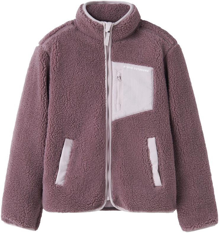 NKNMATTIA SHERPA JACKET PB1