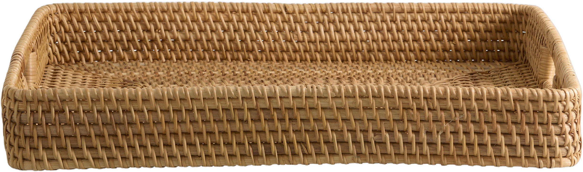 FIGUS rattan serving tray - nature