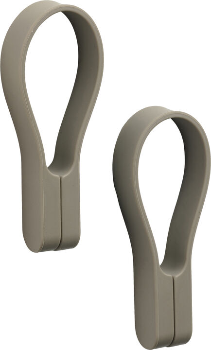 Handduksrem Loop magnet 2 st Taupe