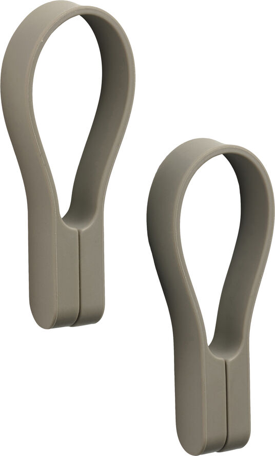 Handduksrem Loop magnet 2 st Taupe