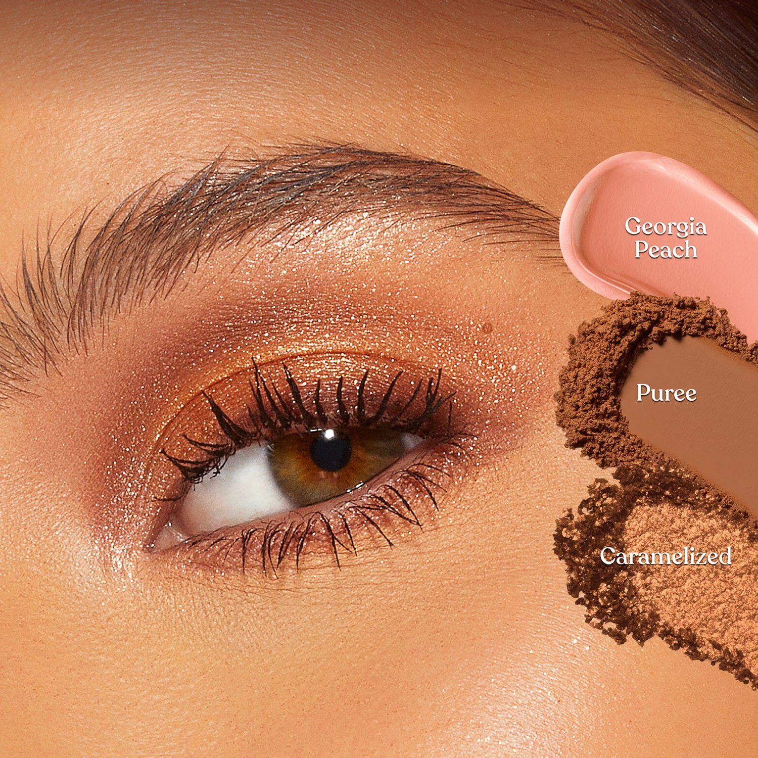 Sweet Peach Eye Shadow Palette - Palett med &ouml;gonskuggor