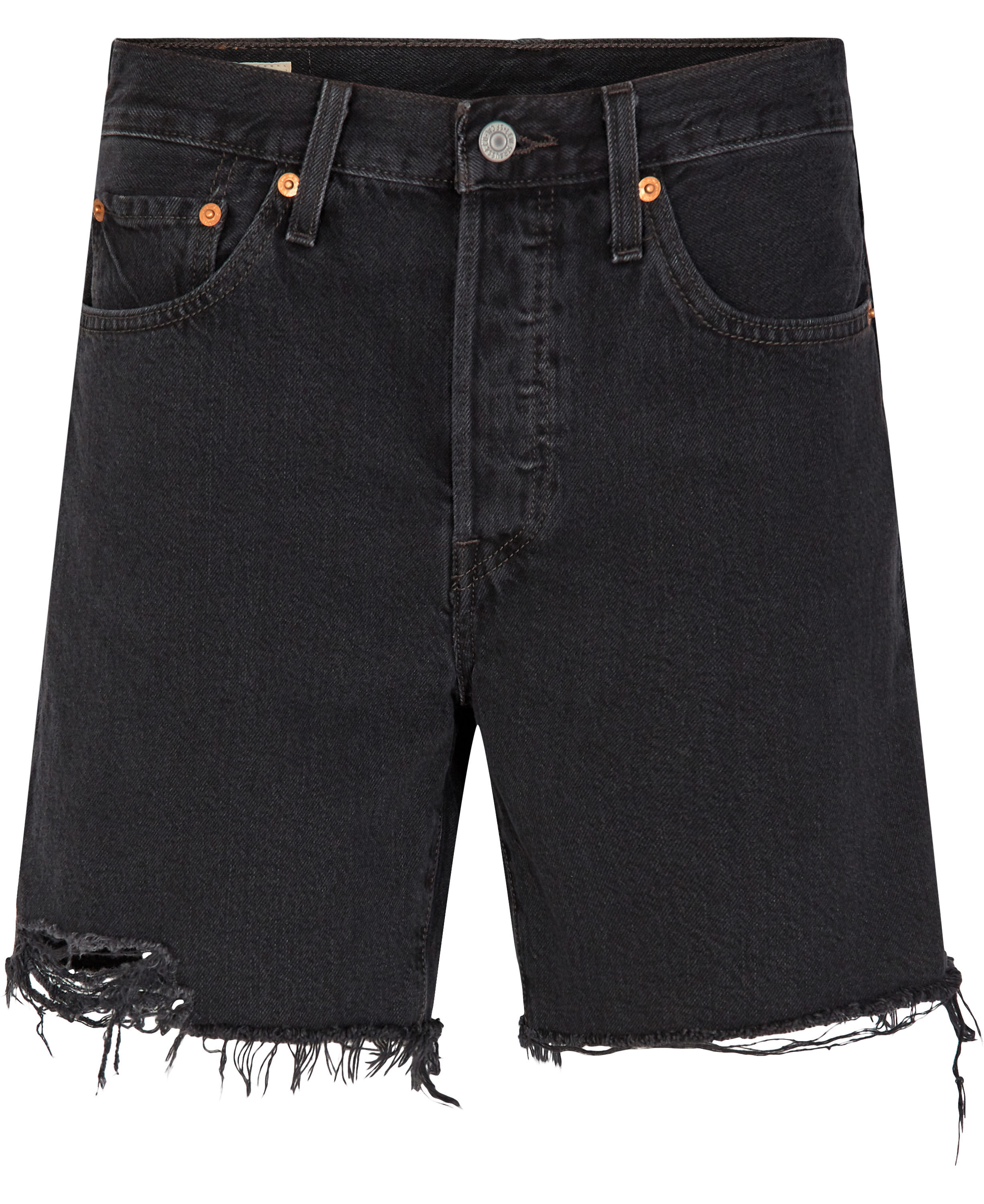 501 MID THIGH SHORT LUNAR BLAC