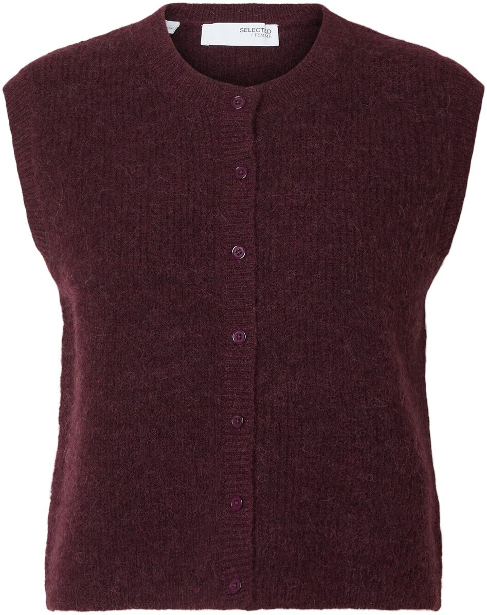 SLFLULU SL BUTTON O-NECK VEST EX