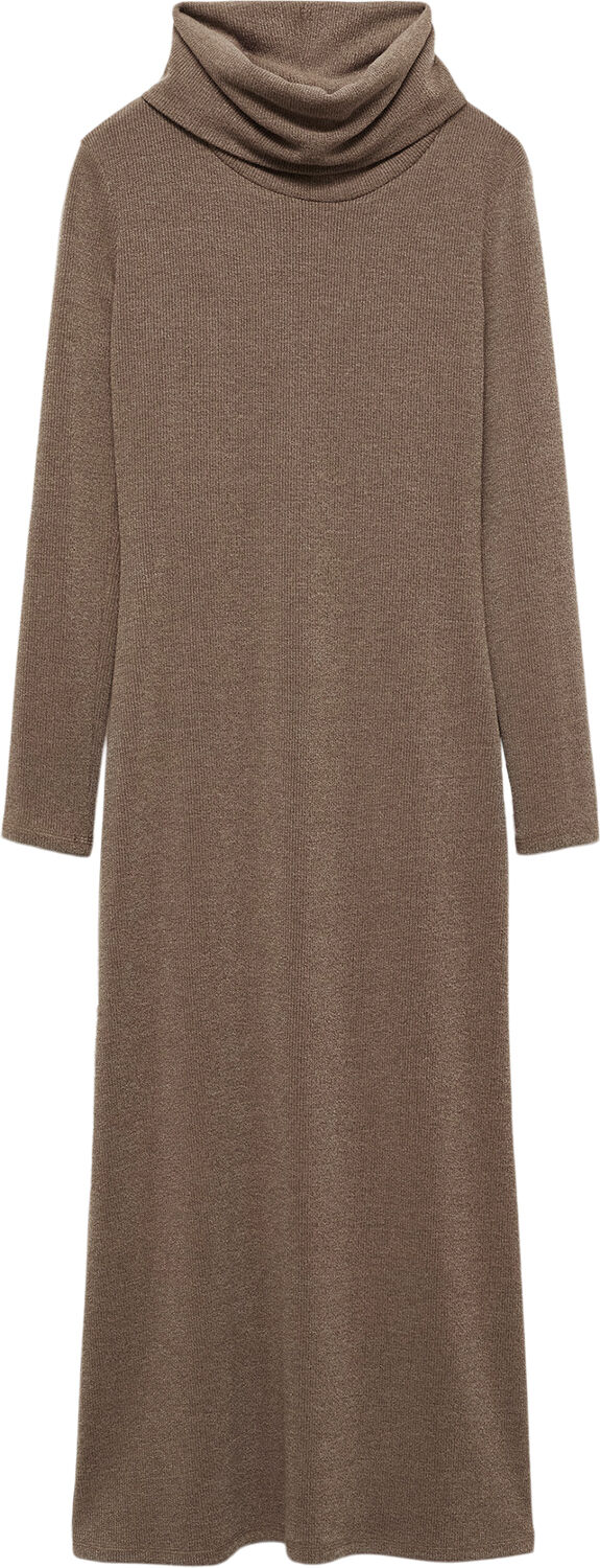 Knitted turtleneck dress