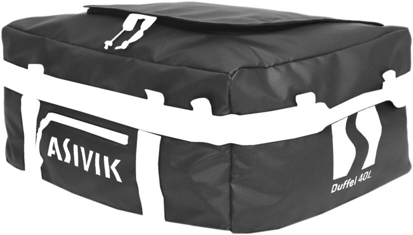 ASIVIK Travel Duffel 40L, Black