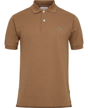 SHORT SLEEVED RIBBED COLLAR SHIRT