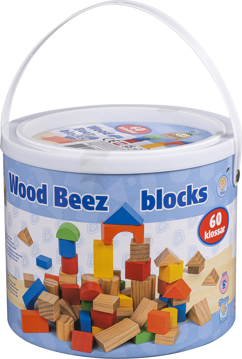 WOOD BEEZ 60 KLODSER