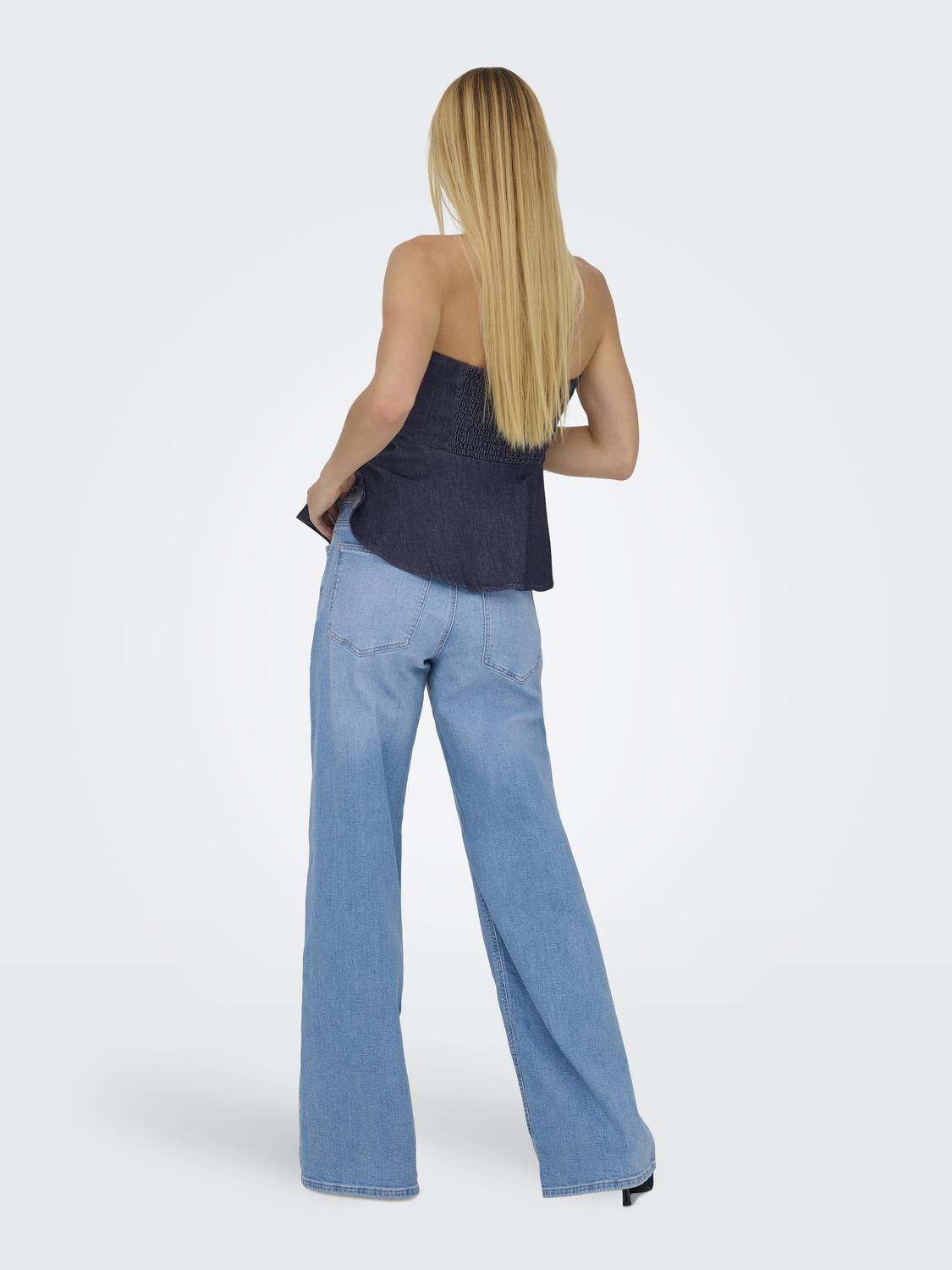 ONLQUEENSWAY CORSET TOP RED DNM SIJ