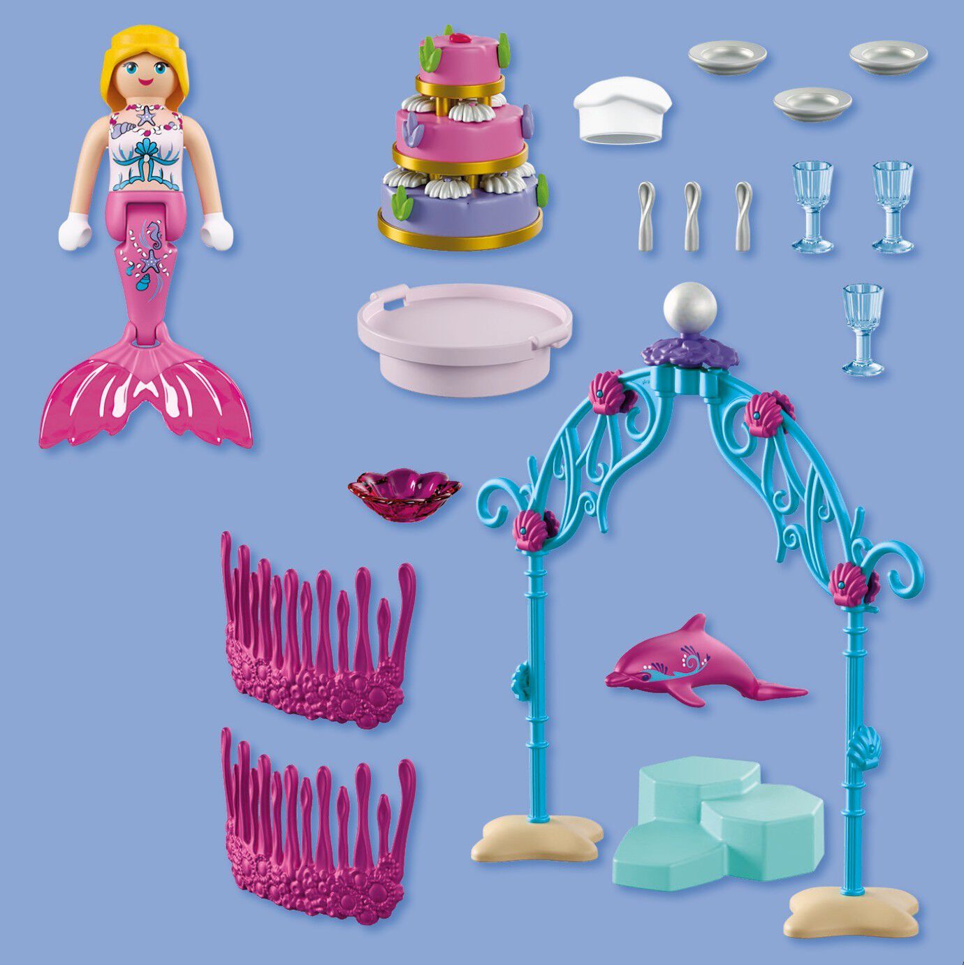Underwater Wedding Buffet
