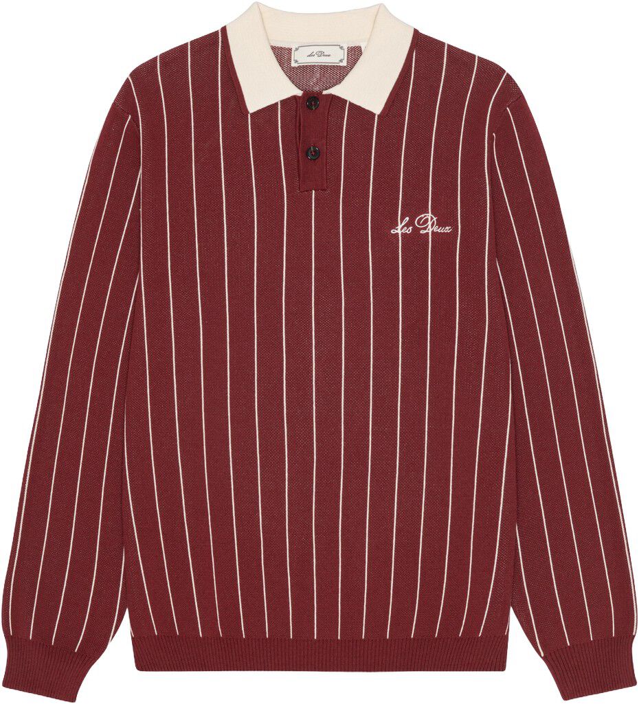 Signature Knitted Ls Polo