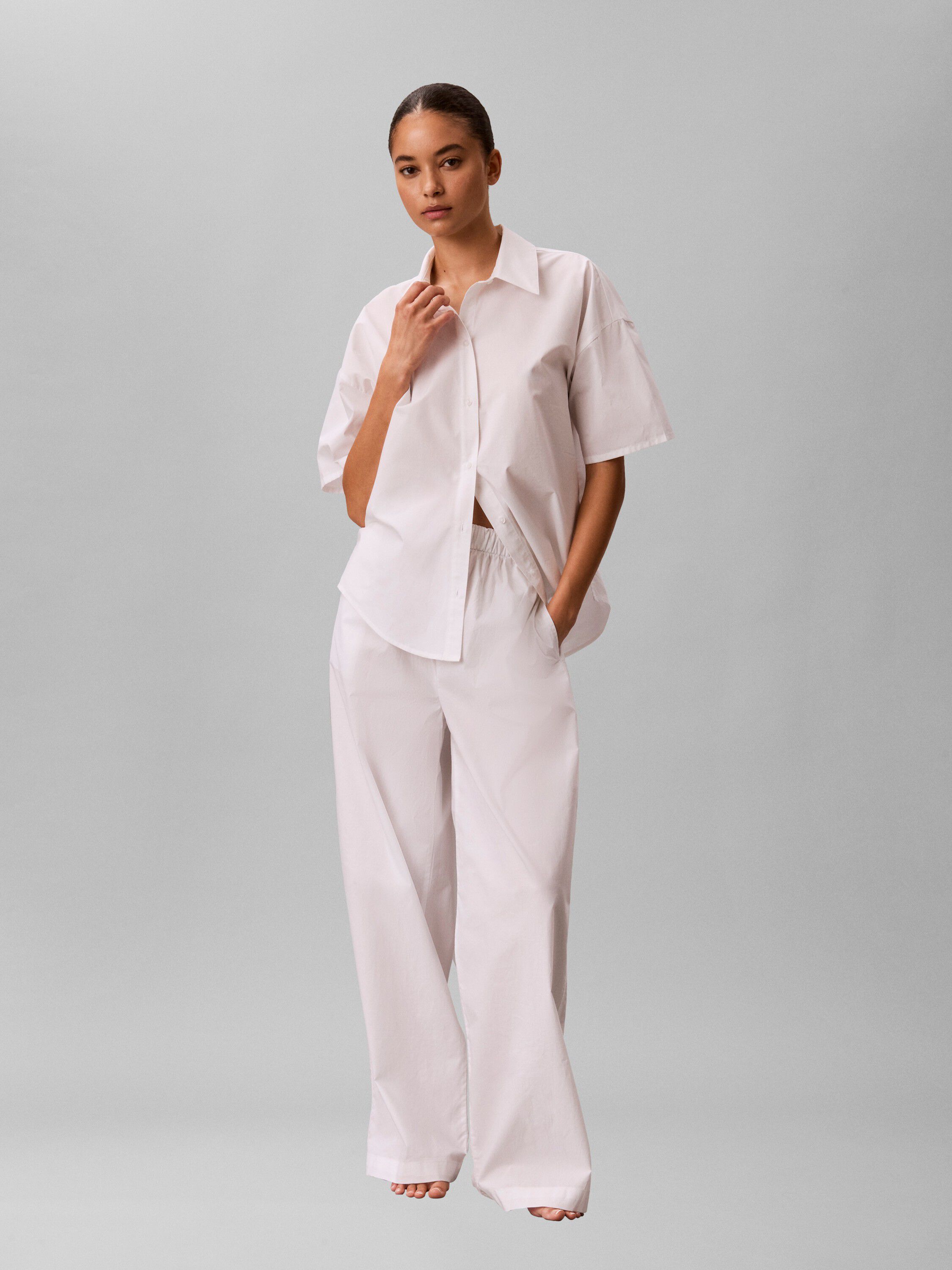 COVERED WB POPLIN PANT